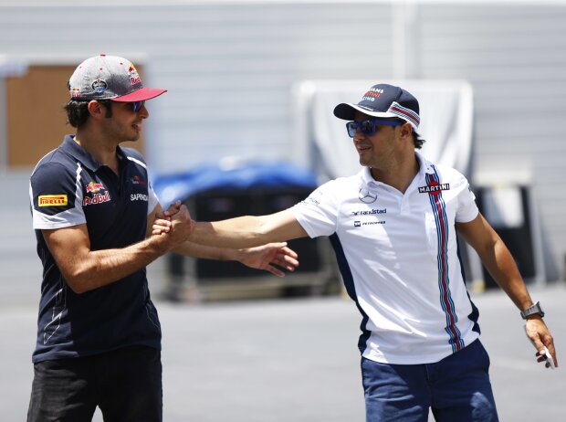 Titel-Bild zur News: Felipe Massa, Carlos Sainz