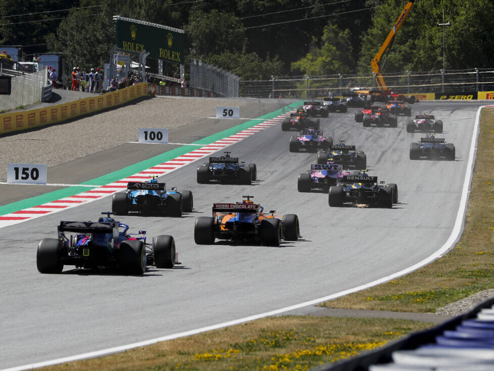 Robert Kubica, Carlos Sainz, Daniil Kwjat, George Russell