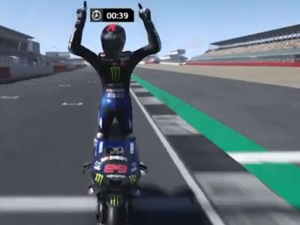 E-Sport: Virtuelles MotoGP-Rennen