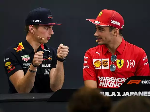 Nico Hülkenberg, Max Verstappen, Charles Leclerc Titel-Bild zur News: Nico Hülkenberg, Max Verstappen, Charles Leclerc