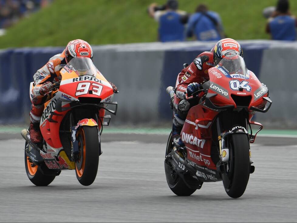 Andrea Dovizioso, Marc Marquez