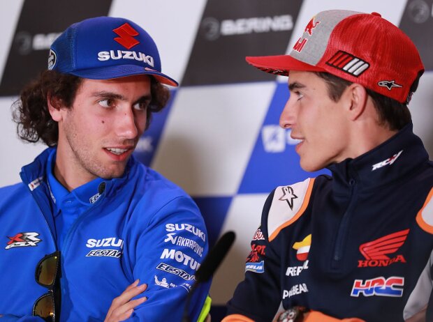 Alex Rins, Marc Marquez Alex Rins, Marc Marquez