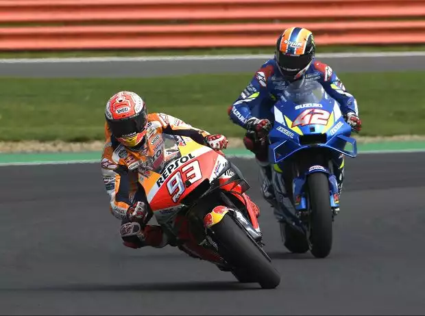Marc Marquez, Alex Rins Titel-Bild zur News: Marc Marquez, Alex Rins