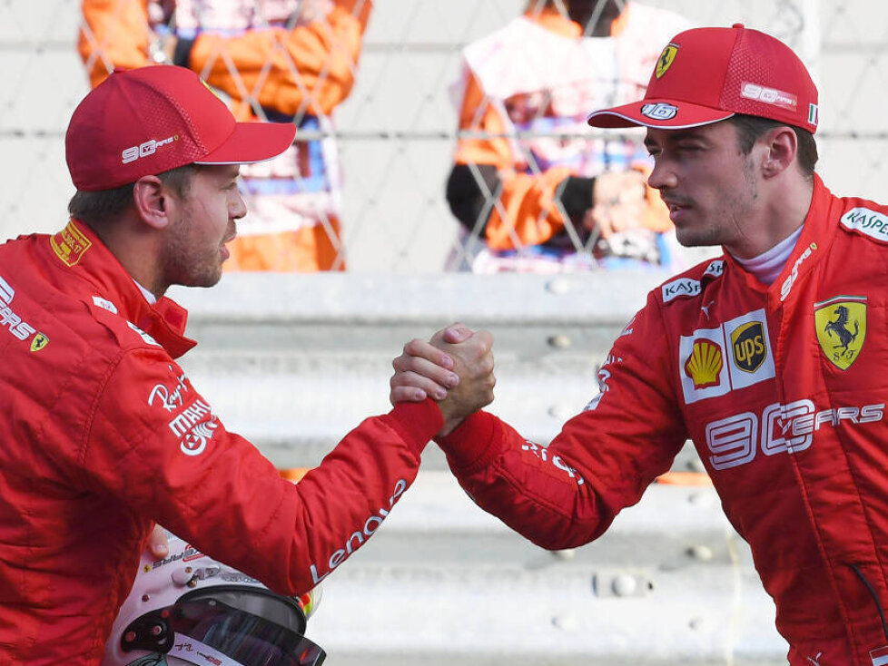 Sebastian Vettel, Charles Leclerc