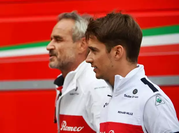 Charles Leclerc, Beat Zehnder Titel-Bild zur News: Charles Leclerc, Beat Zehnder