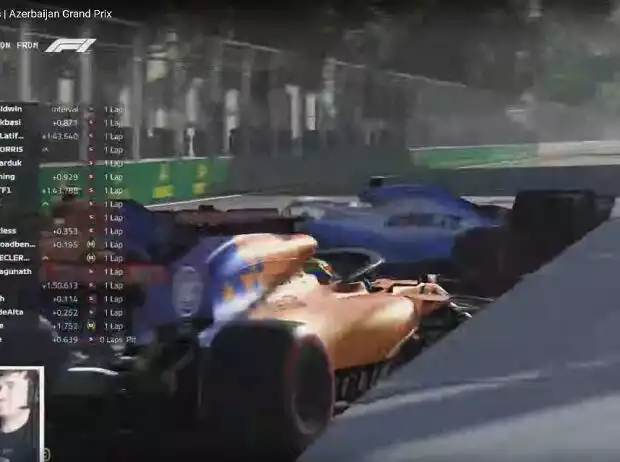 Lando Norris, Nicholas Latifi Titel-Bild zur News: Lando Norris, Nicholas Latifi