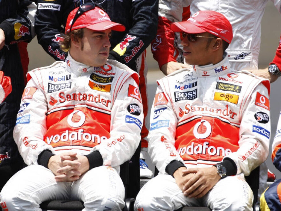 Fernando Alonso, Lewis Hamilton