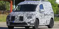 Bild zum Inhalt: Mercedes Citan (2021) zeigt sich auf neuen Erlkönigbildern