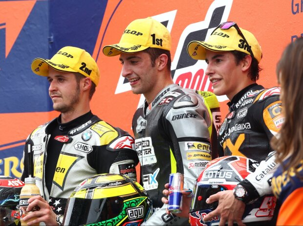 Tom Lüthi, Andrea Iannone, Marc Marquez