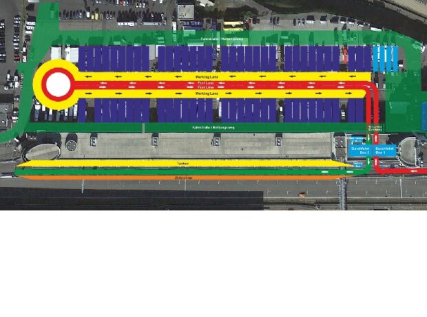 VLN, Boxengasse 2020, Fahrerlager VLN, Boxengasse 2020, Fahrerlager
