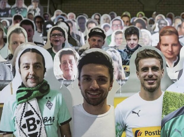 Titel-Bild zur News: Fans von Borussia Mönchengladbach
