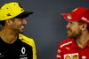 Bild zum Inhalt: Formel-1-Liveticker: Ricciardo lobt: Vettel war immer "ehrlich und aufrichtig"