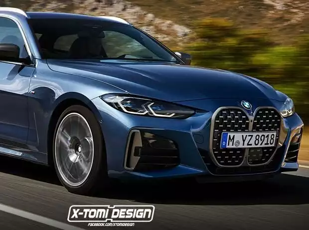 BMW 4 Series Shooting Brake rendering Titel-Bild zur News: BMW 4 Series Shooting Brake rendering