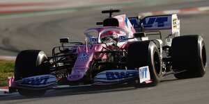 Filmtag: Racing Point fährt mit aktuellem Auto in Silverstone