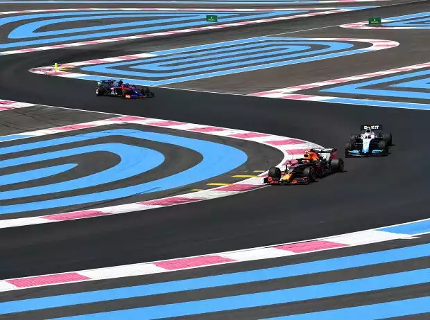 Titel-Bild zur News: Pierre Gasly, Robert Kubica, Daniil Kwjat