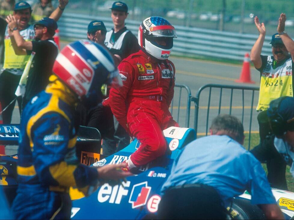 Jean Alesi, Michael Schumacher