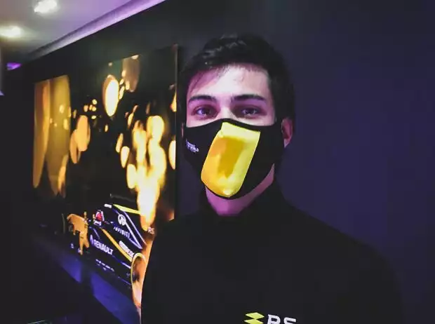 Renault-Gesichtsmaske Titel-Bild zur News: Renault-Gesichtsmaske