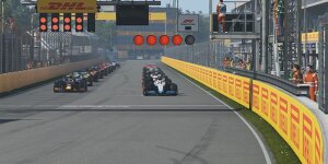Virtueller GP Kanada: Russell triumphiert ohne konstruiertes Finish