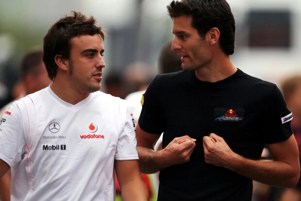 Fernando Alonso Mark Webber McLaren McLaren F1Red Bull Red Bull F1 ~Fernando Alonso und Mark Webber ~ 