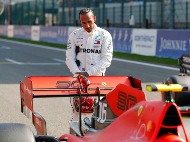 Titel-Bild zur News: Lewis Hamilton, Charles Leclerc