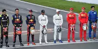 Esteban Ocon, Alexander Albon, Max Verstappen, Lewis Hamilton, Valtteri Bottas, Charles Leclerc, Sebastian Vettel, Carlos Sainz