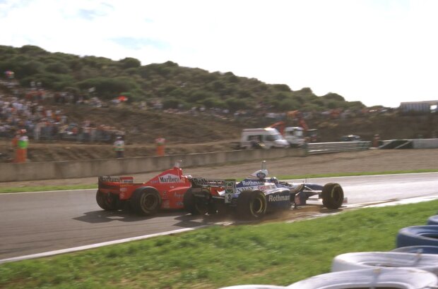 Michael Schumacher Jacques Villeneuve Ferrari Ferrari F1Williams Williams F1Renault Renault F1 ~Michael Schumacher und Jacques Villeneuve ~ Michael Schumacher Jacques Villeneuve Ferrari Ferrari F1Williams Williams F1Renault Renault F1 ~Michael Schumacher und Jacques Villeneuve ~