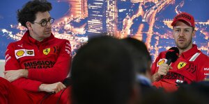 Es geht ums Geld: Ferrari-Teamchef Binotto stichelt gegen Vettel