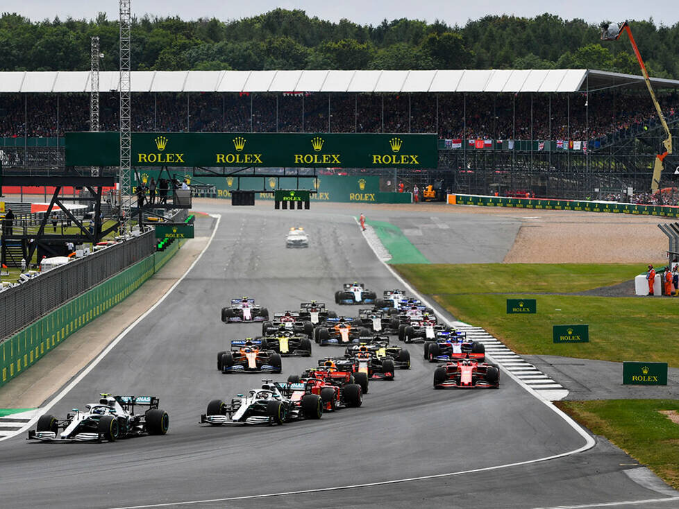 Start zum GP Großbritannien 2019 in Silverstone