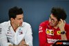 Mattia Binotto: So wehrt er sich gegen Mercedes-Kommentare zu Vettel