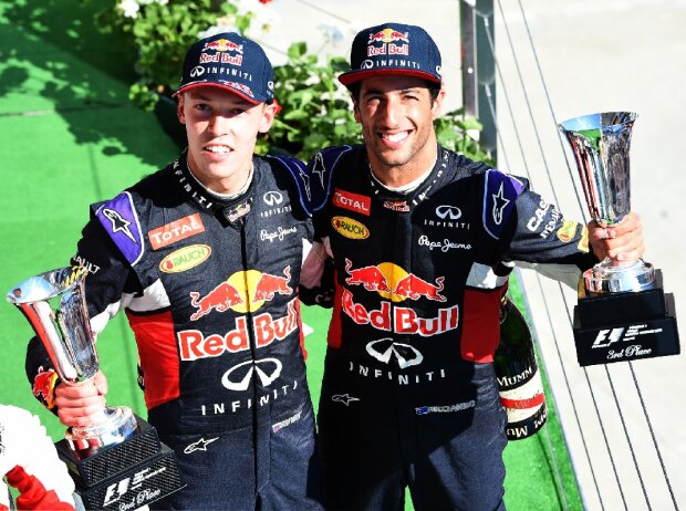 Titel-Bild zur News: Daniil Kwjat, Daniel Ricciardo