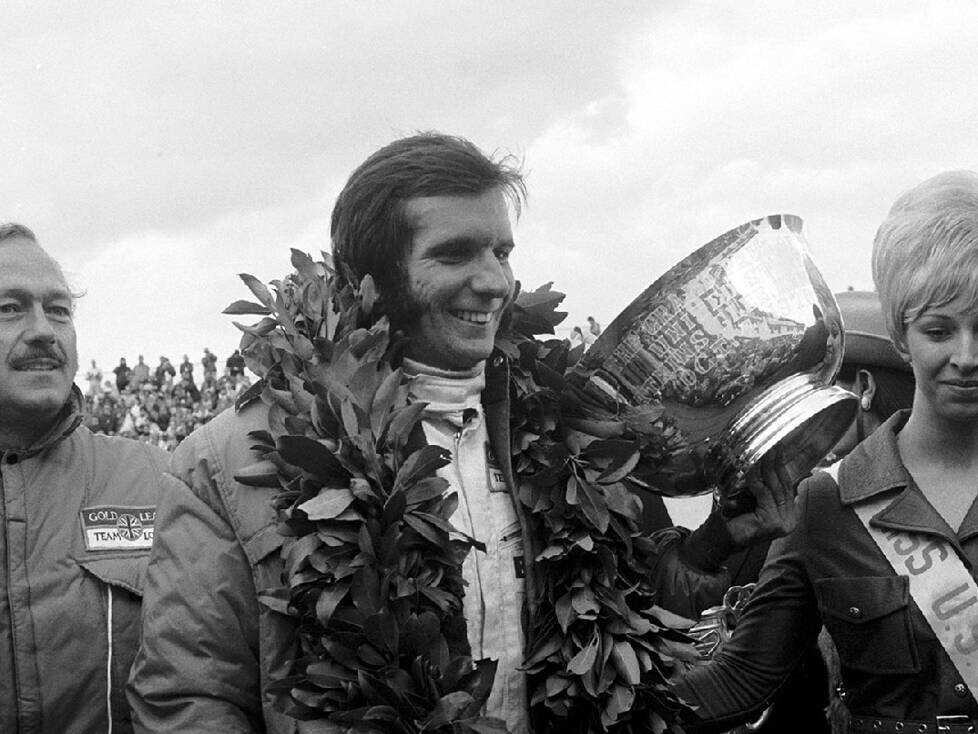 Watkins Glen 1970: Emerson Fittipaldi feiert seinen ersten Formel-1-Sieg