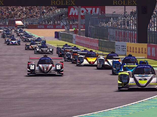 Titel-Bild zur News: E-Sport: Start zu den 24h Le Mans virtuell