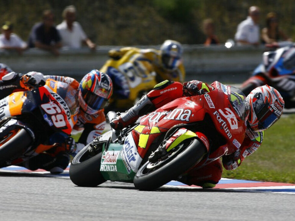 Nicky Hayden, Marco Melandri