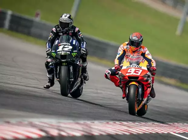 Maverick Vinales, Marc Marquez Titel-Bild zur News: Maverick Vinales, Marc Marquez