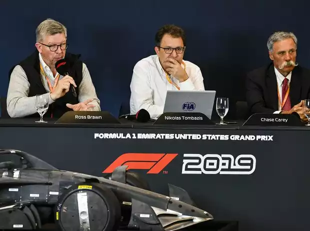 Ross Brawn, Chase Carey Titel-Bild zur News: Ross Brawn, Chase Carey