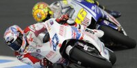 Bild zum Inhalt: Aus dem Yamaha-Werksteam gedrängt: Stoner traurig über Rossis Entwicklung
