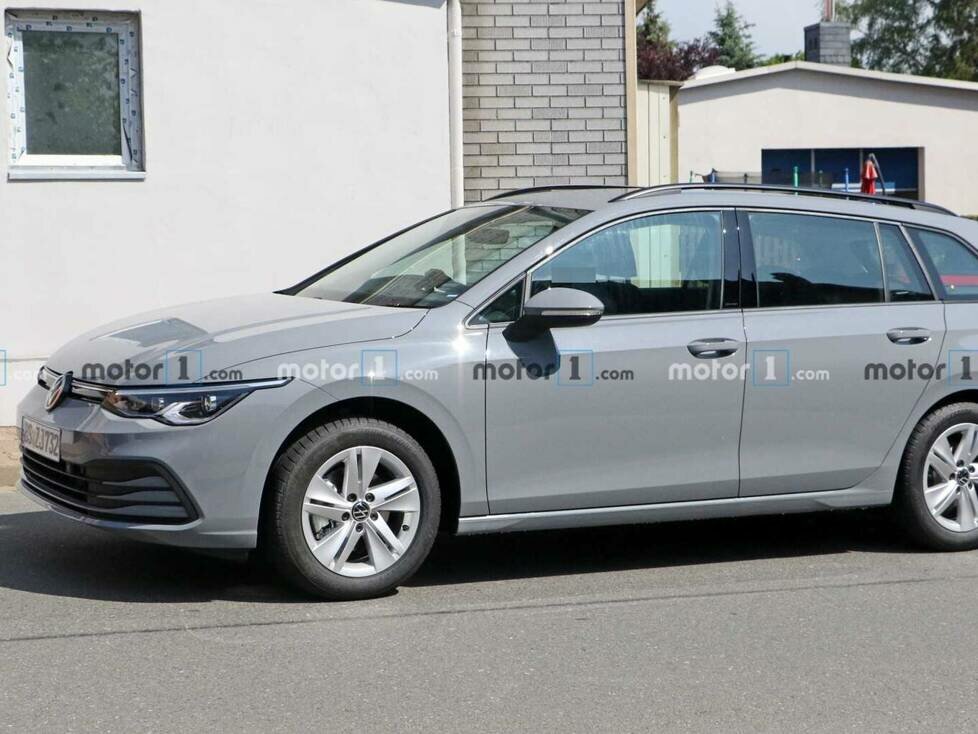 VW Golf Variant (2020) auf neuen Erlkönigbildern