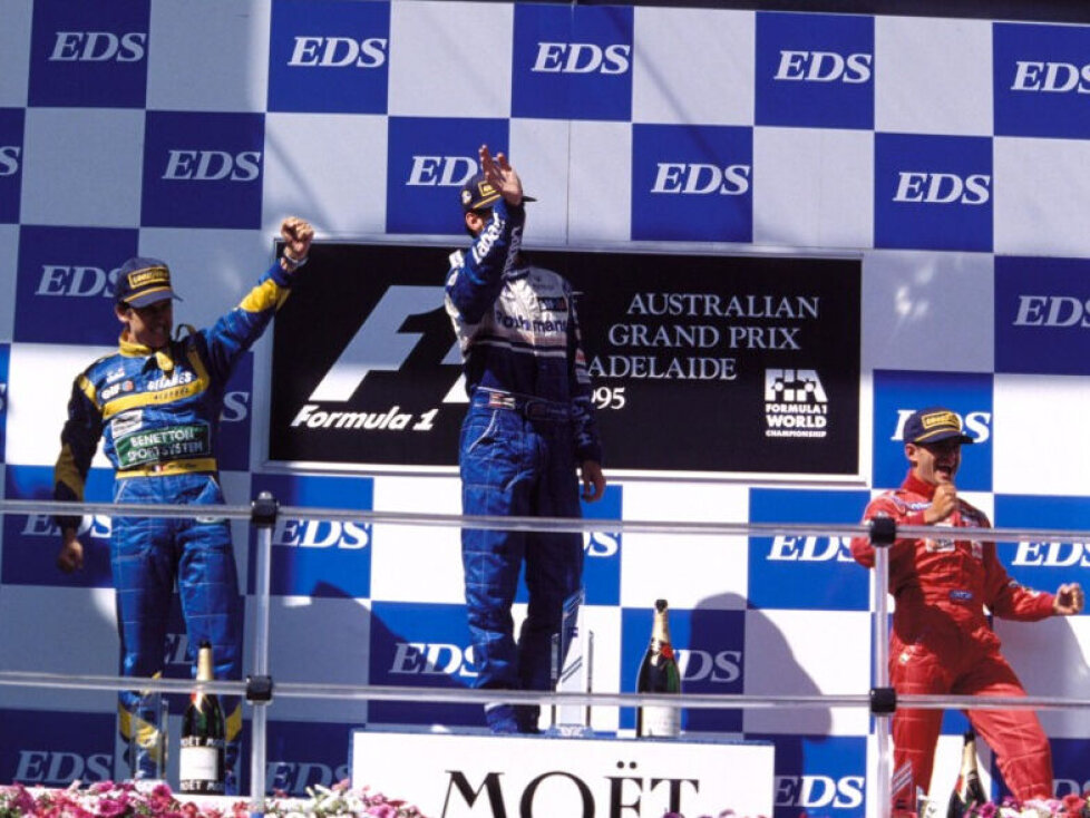 Olivier Panis, Damon Hill, Gianni Morbidelli