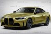 Bild zum Inhalt: Exklusive Renderings des BMW M4 Coupé (2020) zeigen neue Ansichten