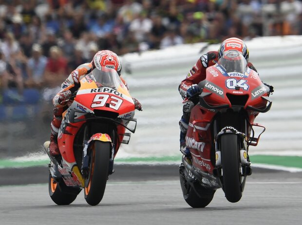 Andrea Dovizioso, Marc Marquez Andrea Dovizioso, Marc Marquez