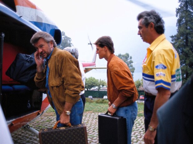 Michael Schumacher, Flavio Briatore Michael Schumacher, Flavio Briatore