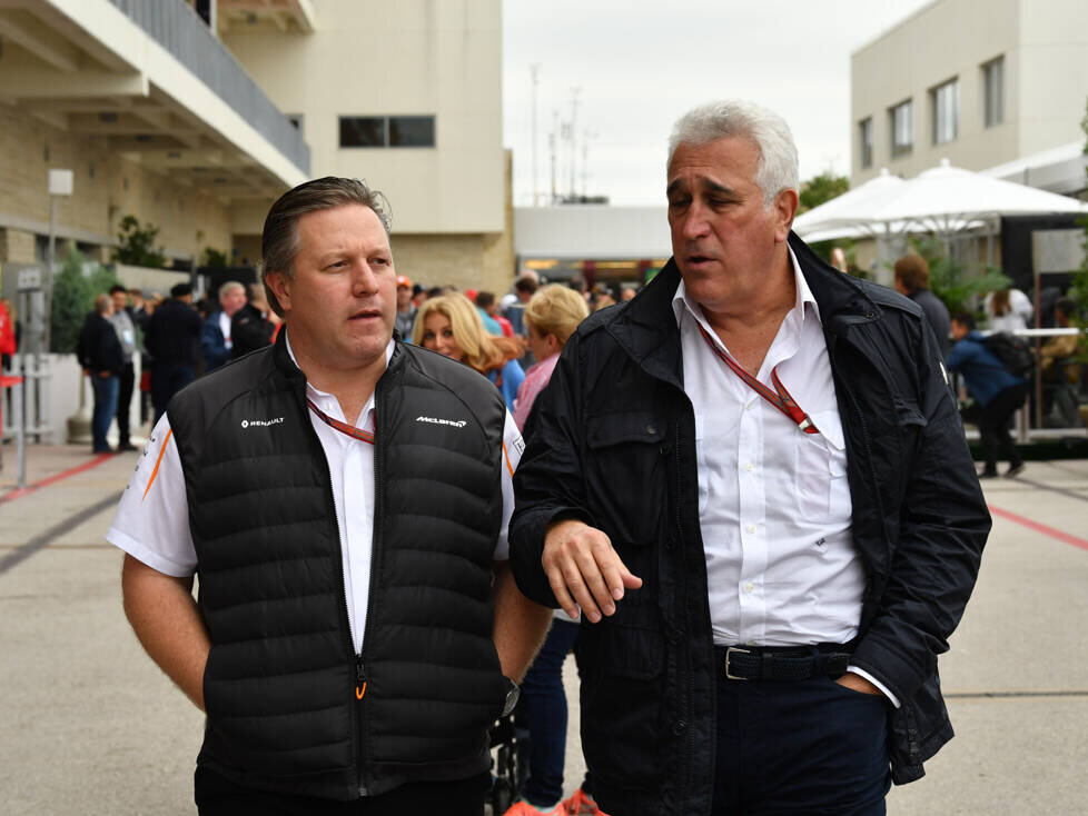 Zak Brown und Lawrence Stroll