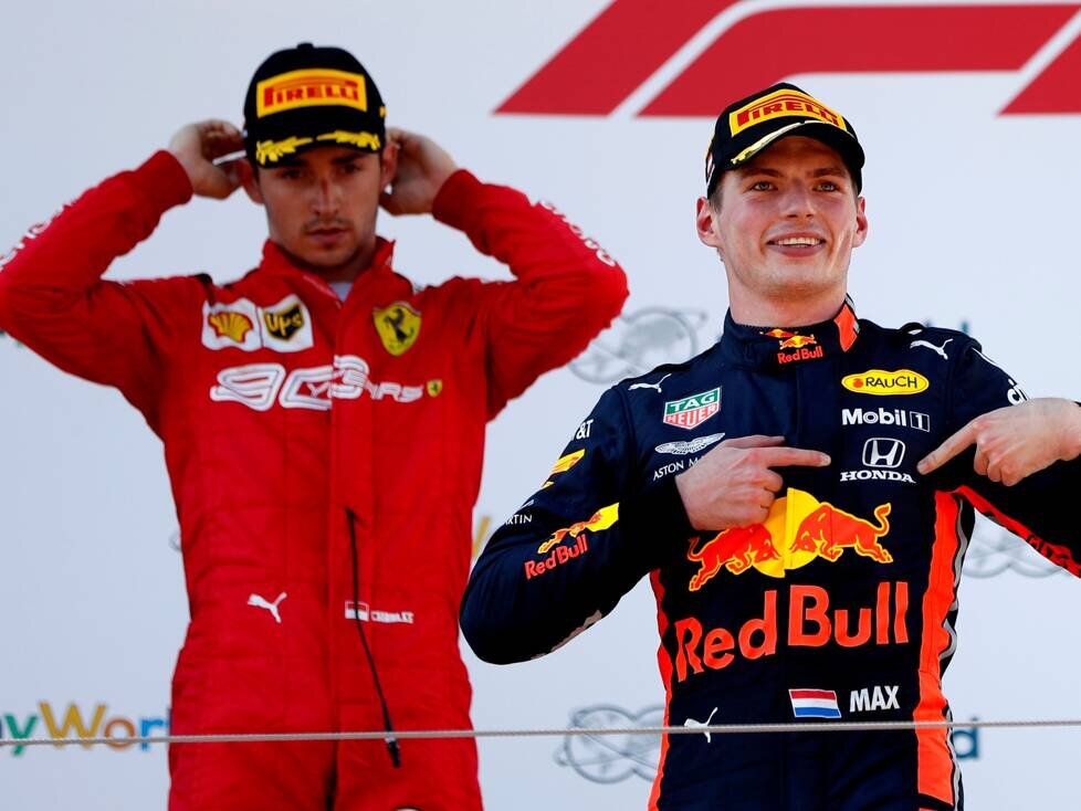 Max Verstappen, Charles Leclerc