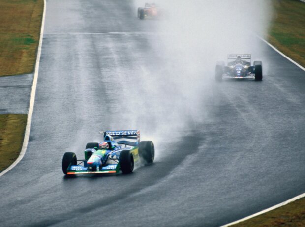 Michael Schumacher, Damon Hill Michael Schumacher, Damon Hill