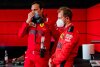 Bild zum Inhalt: Ferrari: Schutzmasken für Garagencrew größte Herausforderung