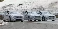 Bild zum Inhalt: BMW 2er Active Tourer (2020): Erlkönig-Trio erwischt