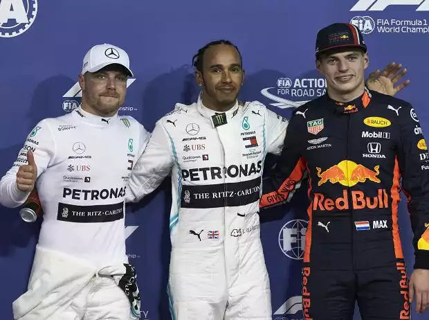 Valtteri Bottas, Lewis Hamilton, Max Verstappen Titel-Bild zur News: Valtteri Bottas, Lewis Hamilton, Max Verstappen