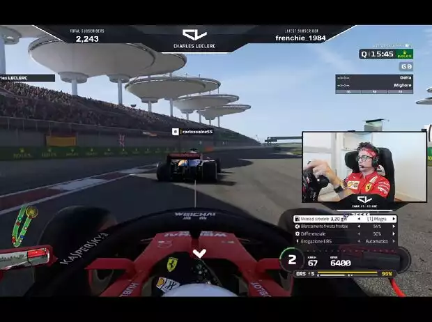 Charles Leclerc Titel-Bild zur News: Charles Leclerc
