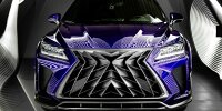 Bild zum Inhalt: Tuner verpasst Lexus RX und NX den wildesten Grill der Welt