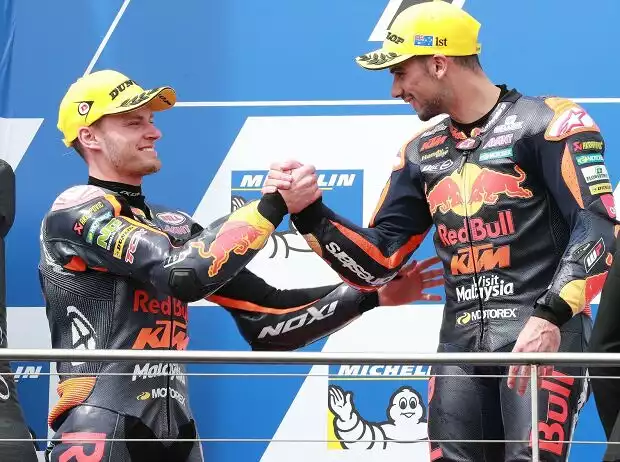 Brad Binder, Miguel Oliveira Titel-Bild zur News: Brad Binder, Miguel Oliveira